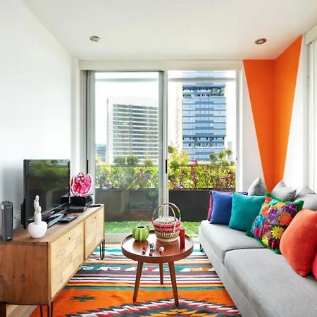 Departamento Mexicano En Polanco. Pool - Gym - Parking Mexico-stad Buitenkant foto