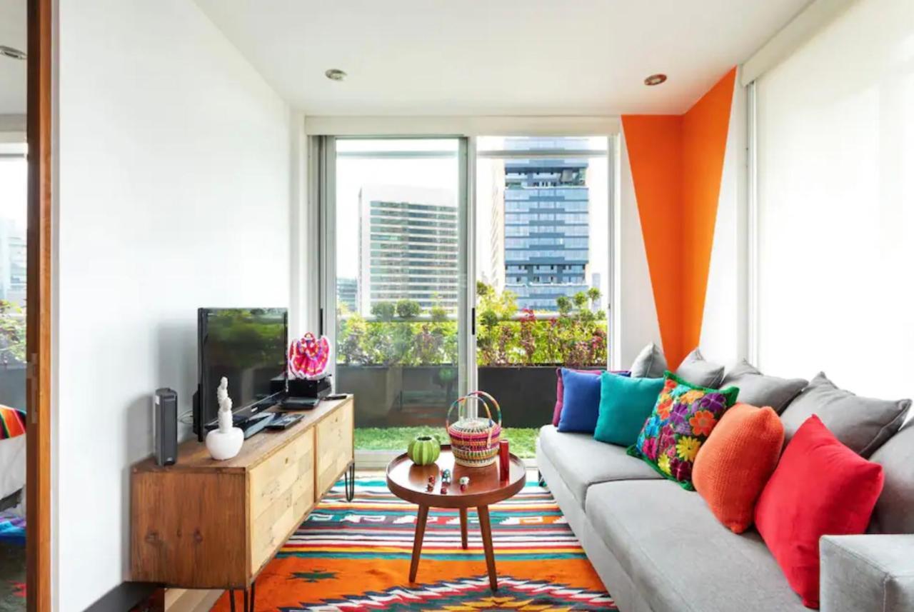 Departamento Mexicano En Polanco. Pool - Gym - Parking Mexico-stad Buitenkant foto