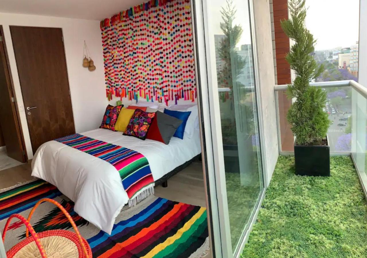 Departamento Mexicano En Polanco. Pool - Gym - Parking Mexico-stad Buitenkant foto