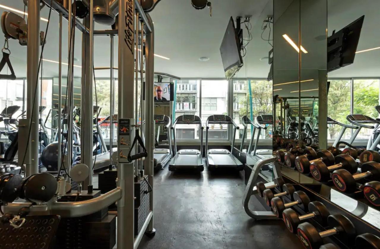 Departamento Mexicano En Polanco. Pool - Gym - Parking Mexico-stad Buitenkant foto