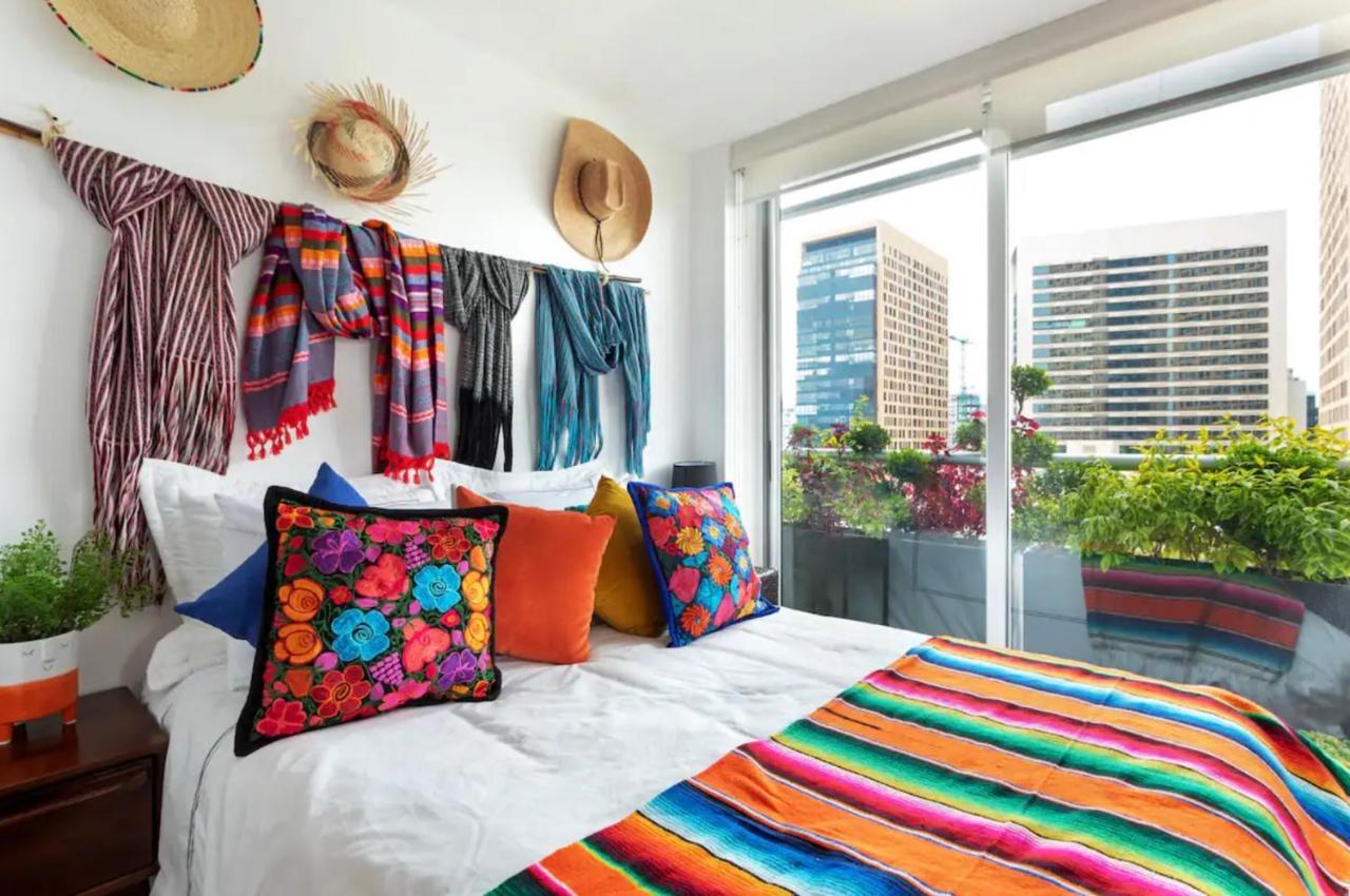 Departamento Mexicano En Polanco. Pool - Gym - Parking Mexico-stad Buitenkant foto