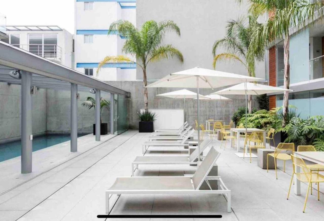 Departamento Mexicano En Polanco. Pool - Gym - Parking Mexico-stad Buitenkant foto