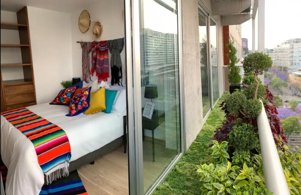Departamento Mexicano En Polanco. Pool - Gym - Parking Mexico-stad Buitenkant foto