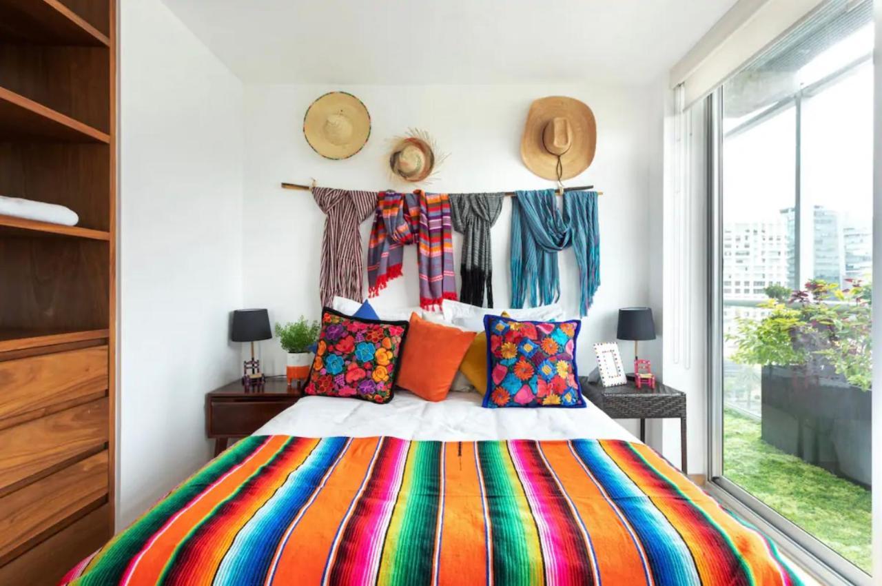 Departamento Mexicano En Polanco. Pool - Gym - Parking Mexico-stad Buitenkant foto